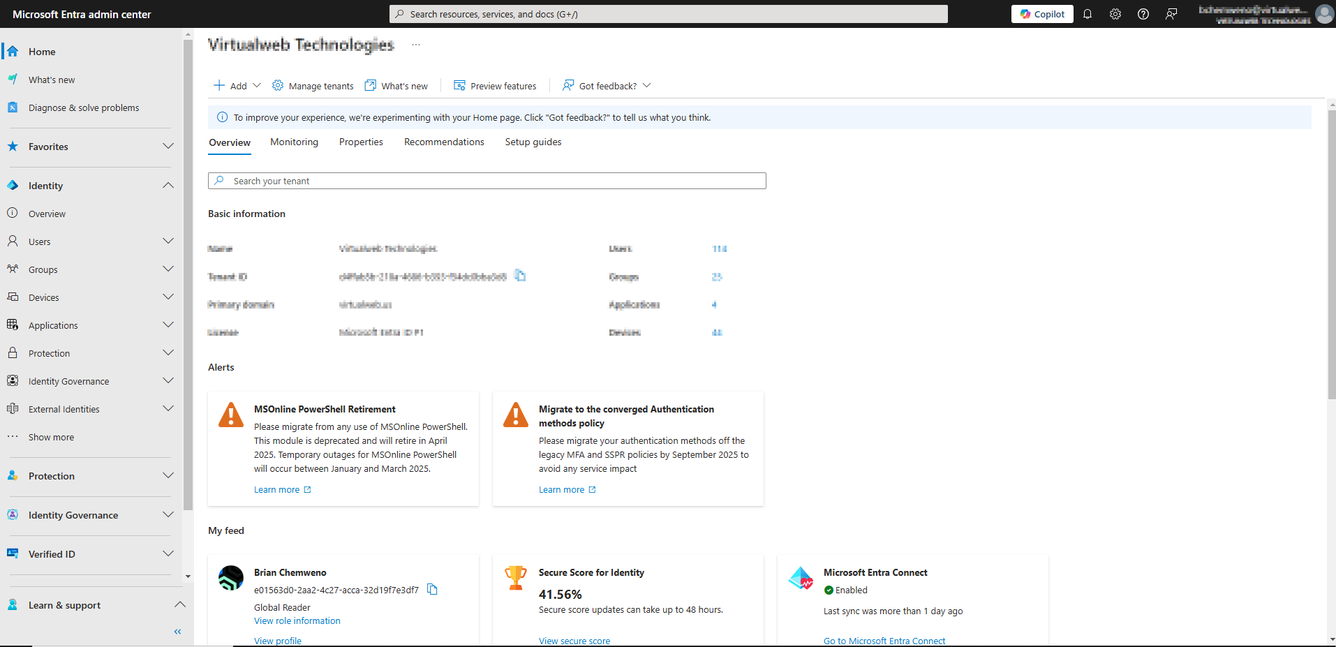 Step 1: Access Microsoft Entra