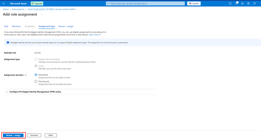 Step 4: Assign Reader Role
