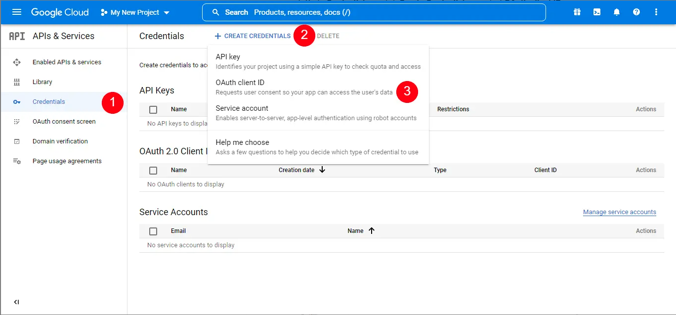 Step 6: Enable Required APIs