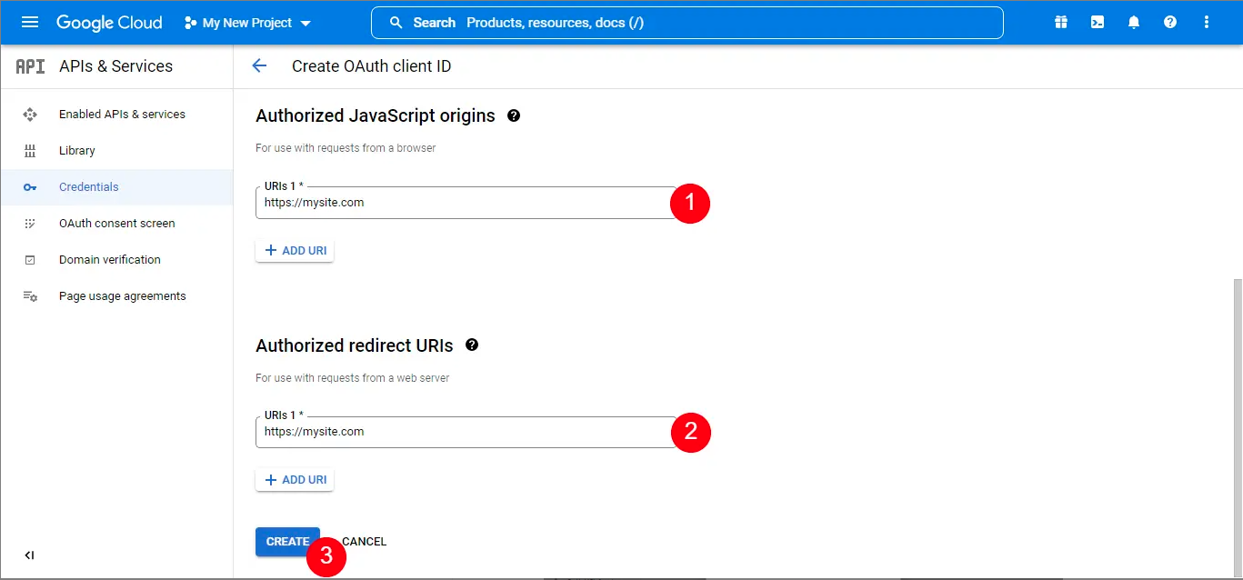Step 8: Select Application Type